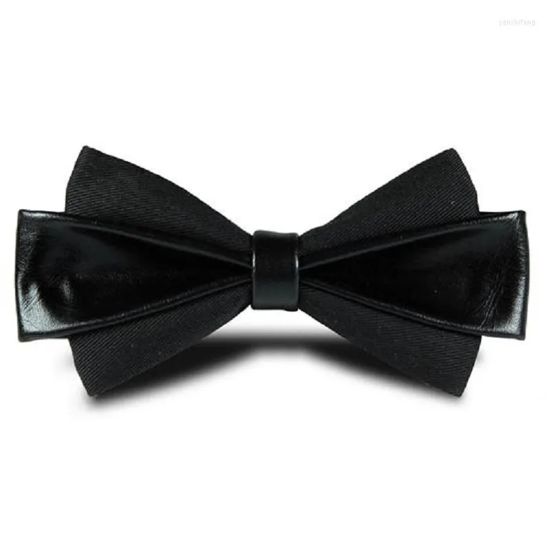 Bow Ties 2023 Moda Pırlanta Erkekler Tie Butterfly Kazılar Cravat Bowtie Corbatas Gravatas Siyah