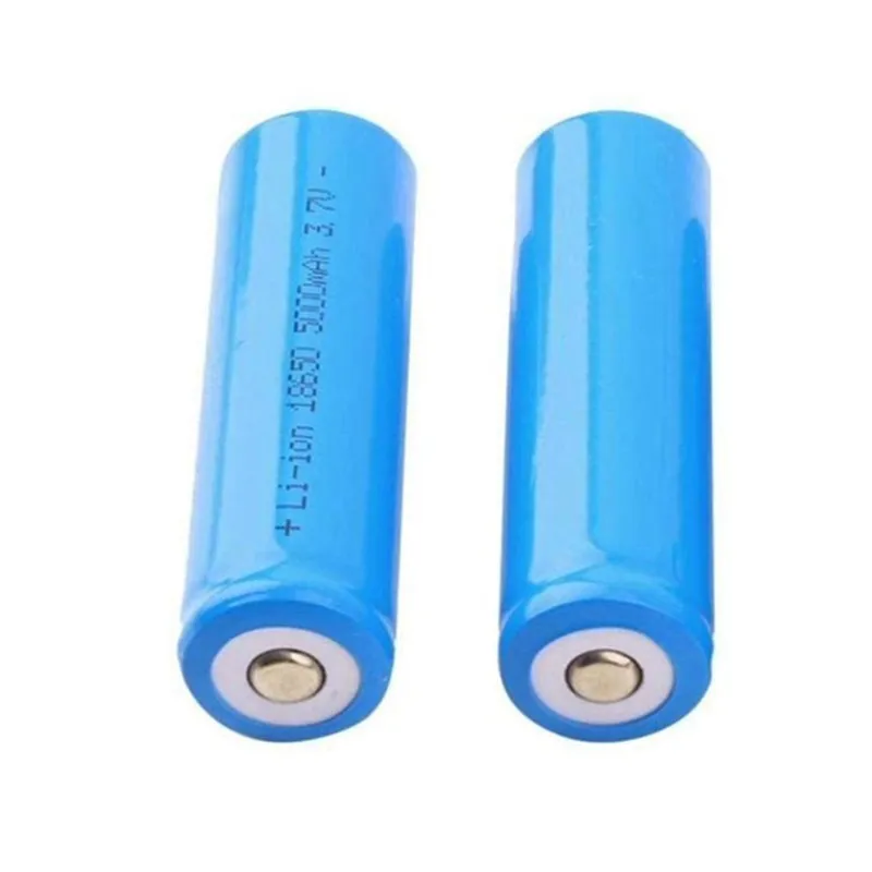 18650 5000mAh 3.7V Rechargeable f batterie au lithium pointue / batterie à tête plate