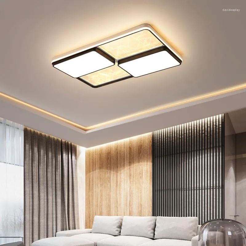 Lampadari Lampada a sospensione a LED Illuminazione moderna in acrilico per camera da letto Soggiorno Cucina Sala da pranzo Ristorante Apparecchi per la casa al coperto