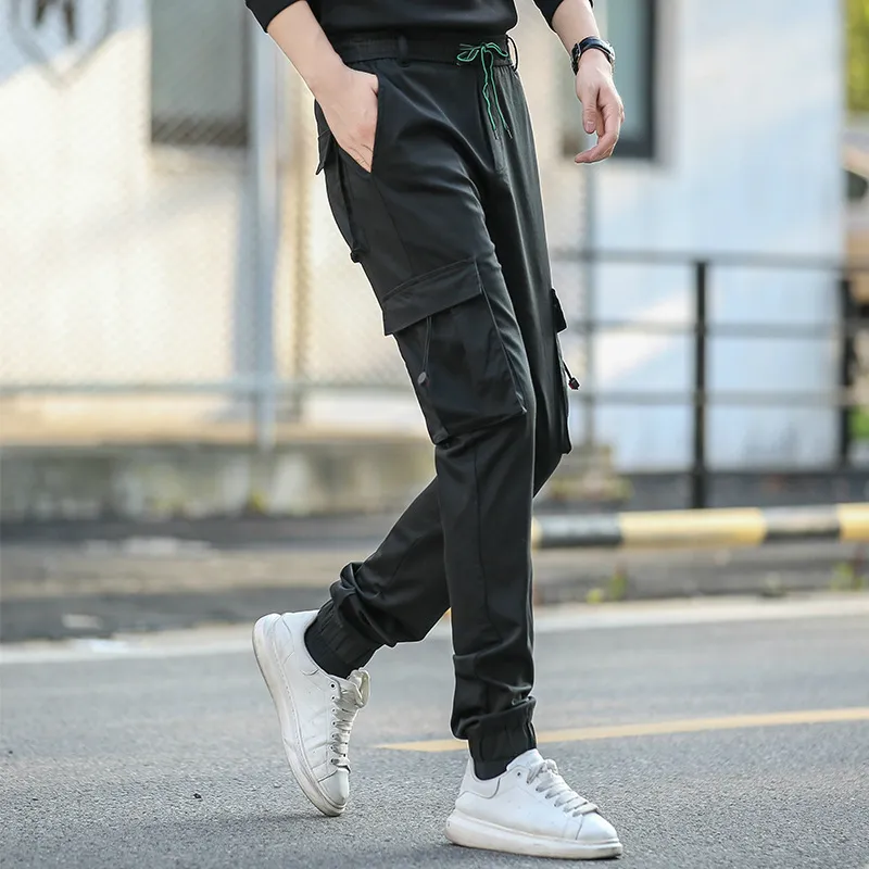 Big and tall black cargo pants deals