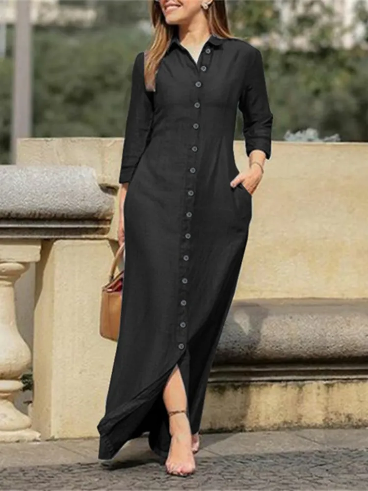 white christmas dresses Casual Floral Printed Straight Dress Summer Loose Round Neck Short main image 1