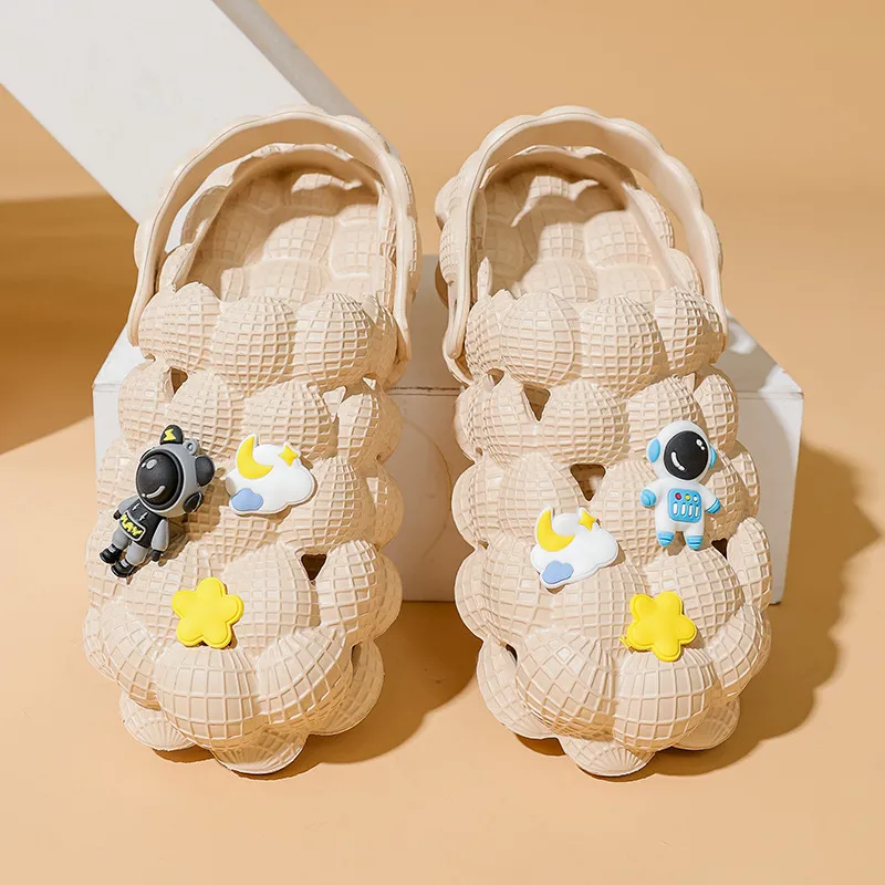 Plastic sandalen kind store