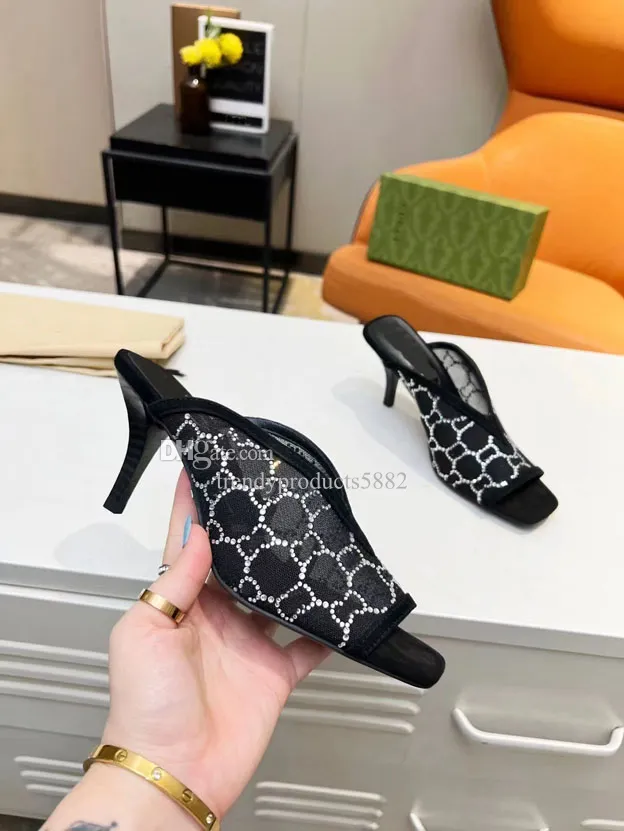 Designer Sandals: Women's Mesh Fish Mouth Slippers, Summer Beach Fashion  Shoes, Sizes 35-43