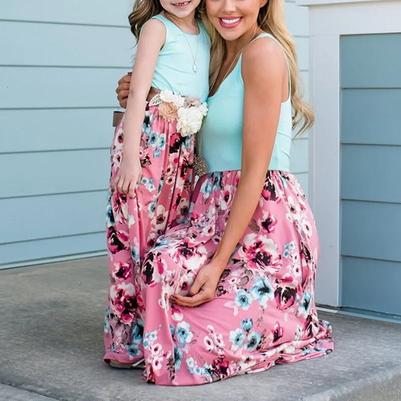 Mommy and me maxi dress wholesale cheap