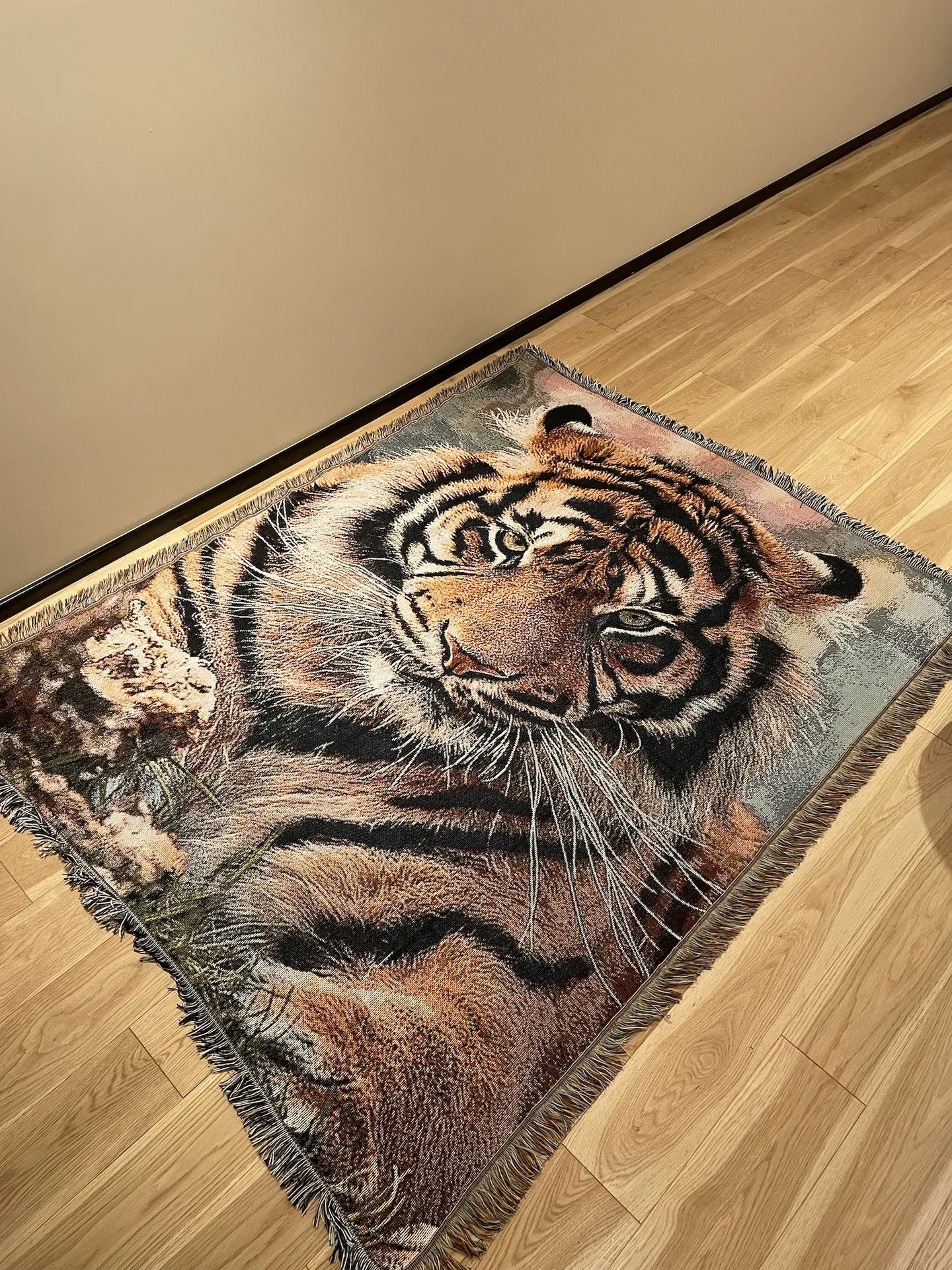 Vintage tiger blanket sales