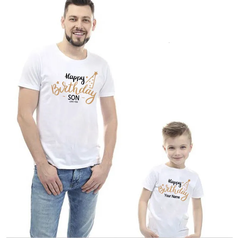 T-shirt bébé Joyeuse fête des Pères personnalisé