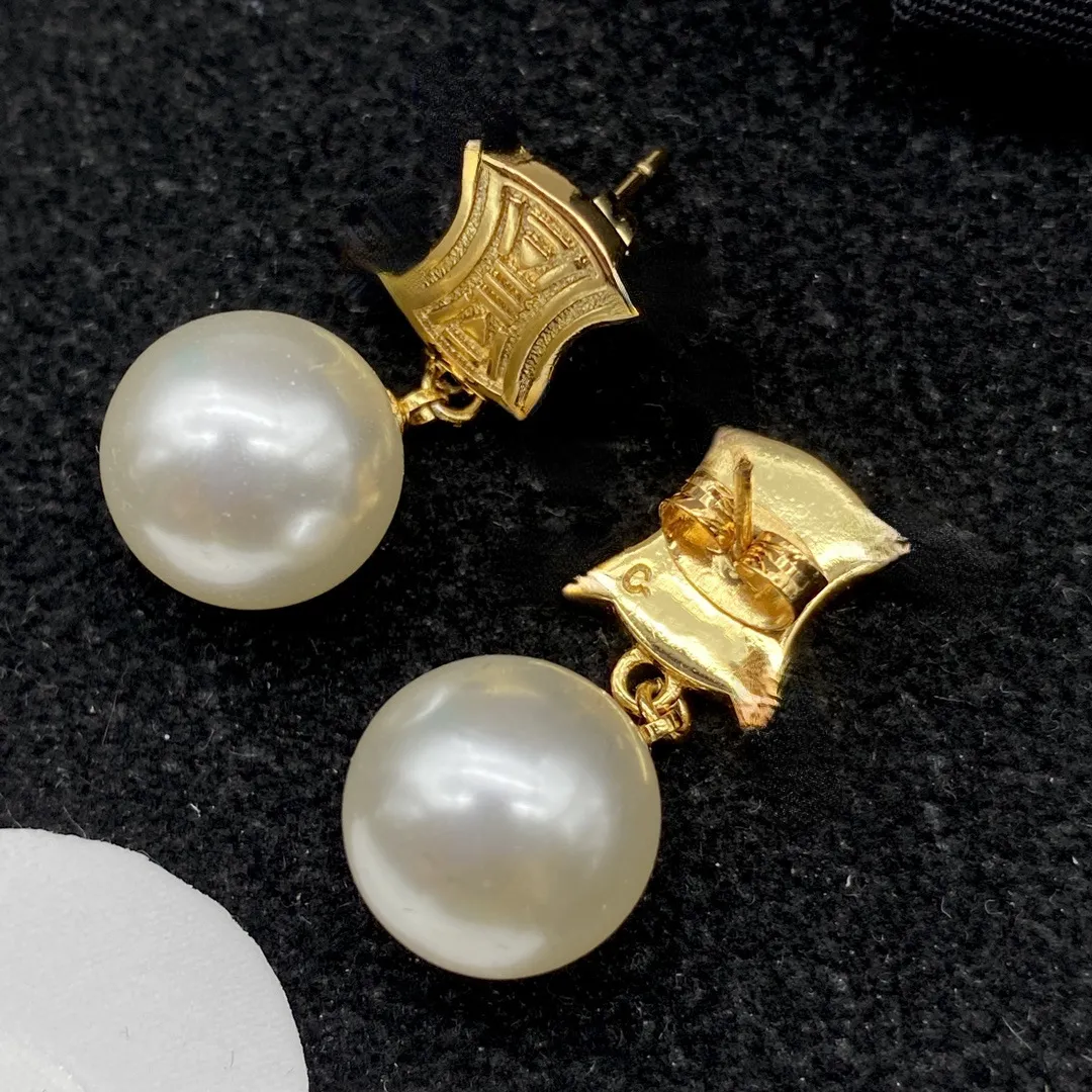 Bhldn outlet pearl earrings