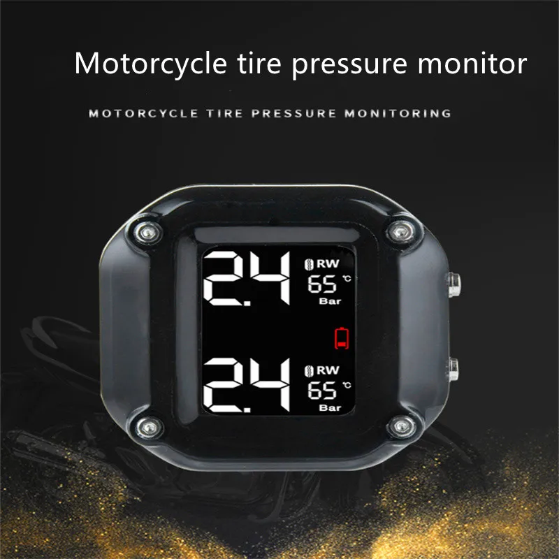 Motorcycle Tpms Moto Tire Pressure Monitoring System Compatible