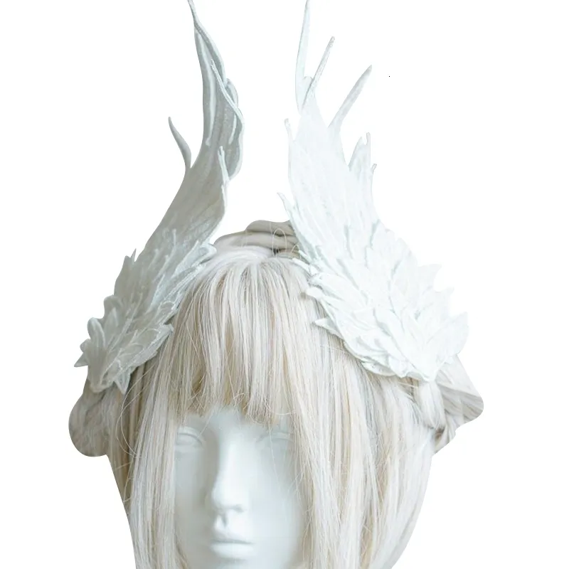 Headwear Hair Accessories Angel Wing Hair Clips Lolita Barrette Angel Wing Hairpin Lolita Cosplay Hair Accessories Anime Halloween Headwear 230518