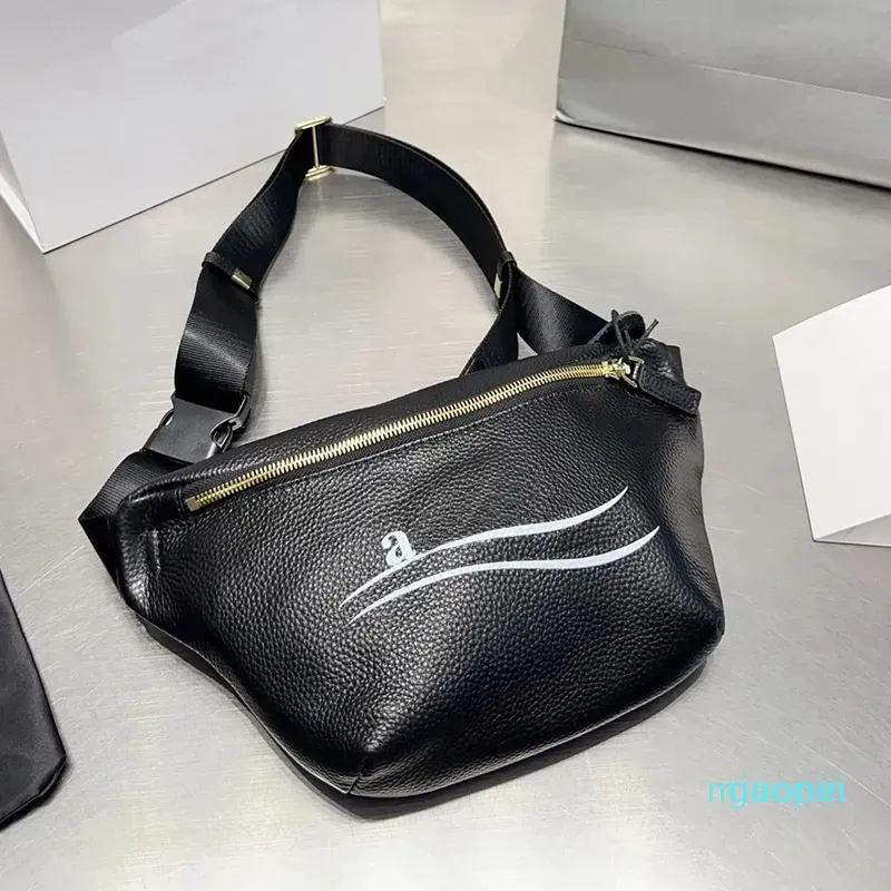 Designer -Bag Belt Bag Women Fanny Pack Leather Midjeväskor Bumbag Handväskor Womens Fashion Classic Black Handbag