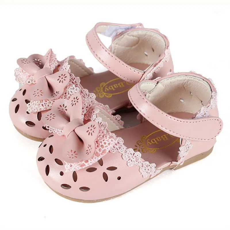 Sneakers Skoex Kids Flat Shoes Girls Fashion Princess Adorable Bows Breathable Baby Toddler Shoe Anti-slip Little Casual