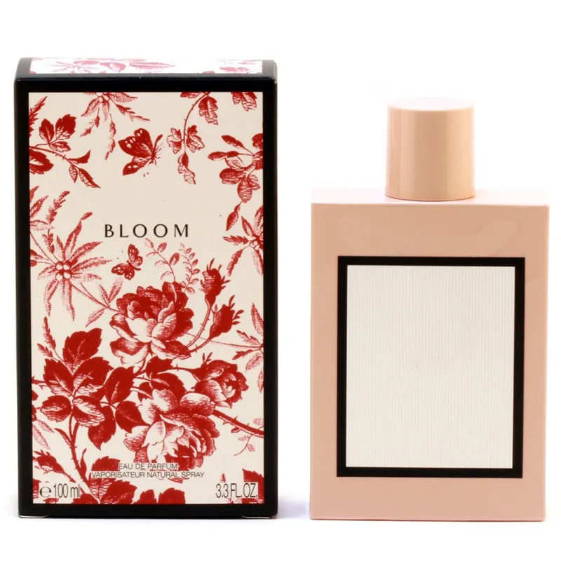 Designer Designer Colônia Men Parfum Bloom Pink 100ml Fragrância de perfume para mulher homem sexy Fragrância EDP Parfums de alta qualidade Navio rápido
