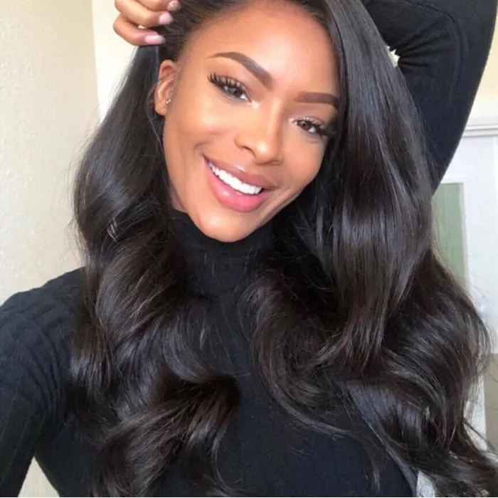 Geen verzendkosten!! Groothandel onbewerkte 100 Human Hair Extensions Maleisische Indiase Peruaanse haar Body Wave Hair Weaves