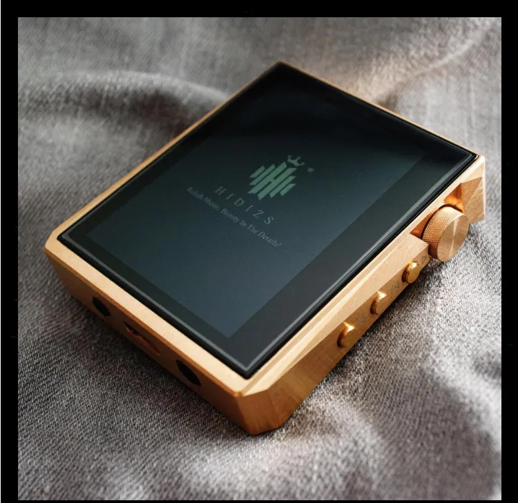 Hidizs AP80 Pro Music Player - Rose Gold Stainless Steel Hidizs AP80 Pro Music Player - Rose Gold Stainless Steel