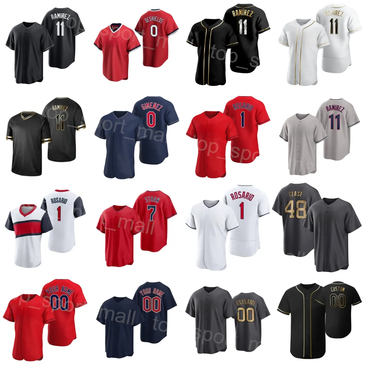 Baseball 38 Steven Kwan Jersey 11 Jose Ramirez 55 Josh Bell 0 Andres Gimenez 7 Myles Straw 1 Amined Rosario 48 Emmanuel Clas 57 Shane Bieber Space City Man Woman Y-D-A-R