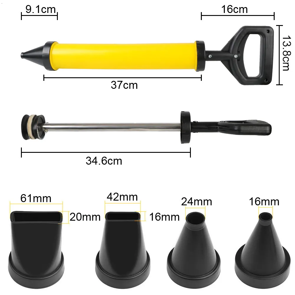 Pistolet à Coulis de Ciment Pistolet à joints pour mortier - Pompe