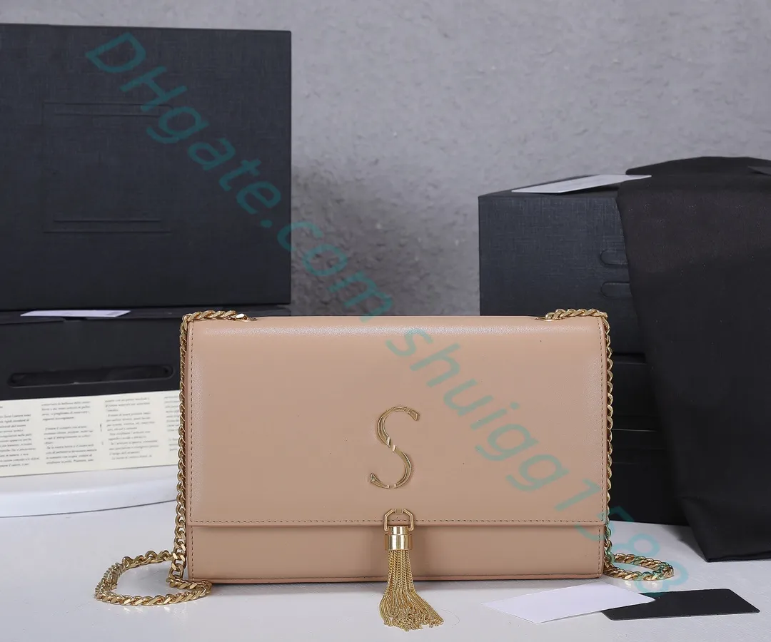 Luxus-Designer Umhängetaschen Handtaschen im modischen Stil Leder Umhängetasche mit Kette Hochwertige Abendtaschen Clutch-Taschen Hobo-Geldbörsen Brieftasche