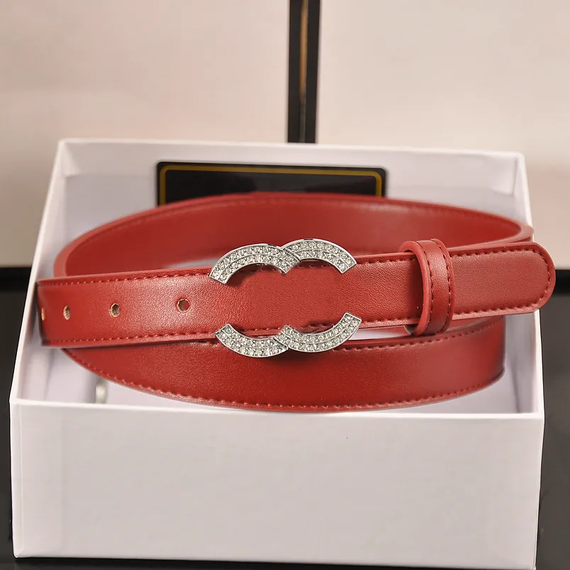 Designer Belt Luxury riem voor vrouwen mannen echt leer hoogwaardige klassieke mode goud en zilveren gesp 2,3 cm breedte