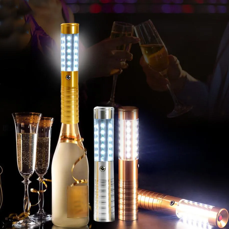 LED Strobe Baton Champagne Wine Bottle Service Sparkler For VIP