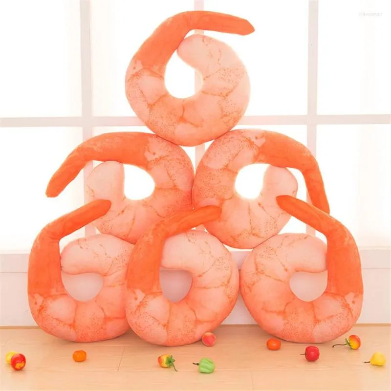 Shrimp travel pillow top
