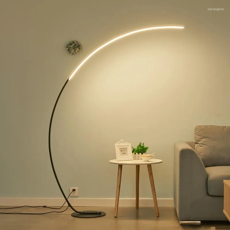 Modern Nordic LED Fishing Stand Lamp For Living Room Decoration