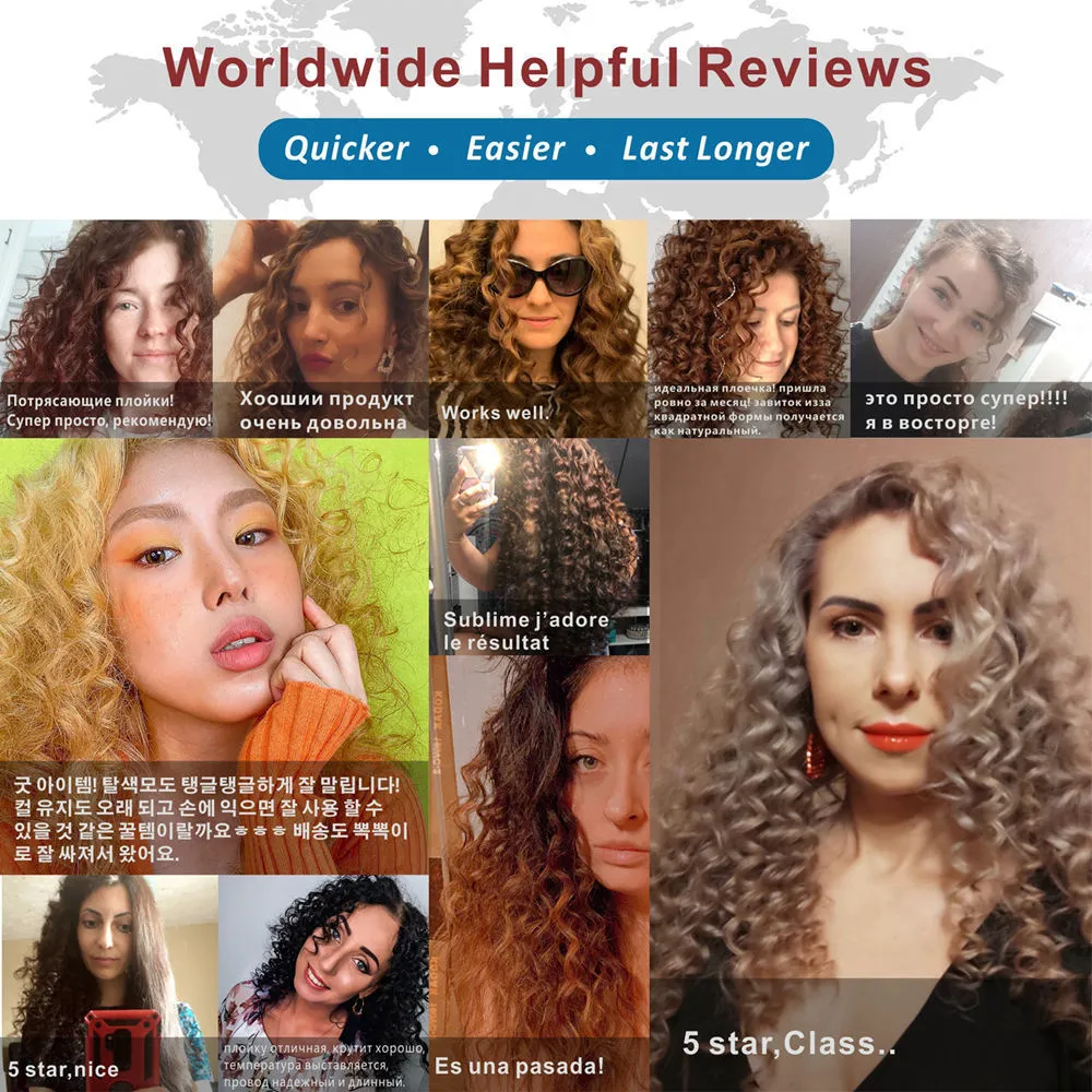 Curling Irons 9mm Super Slim MCH Tight Curls Wand Ringlet Afro Curls Hair Curler Curling Iron Chopstick Curls 230518