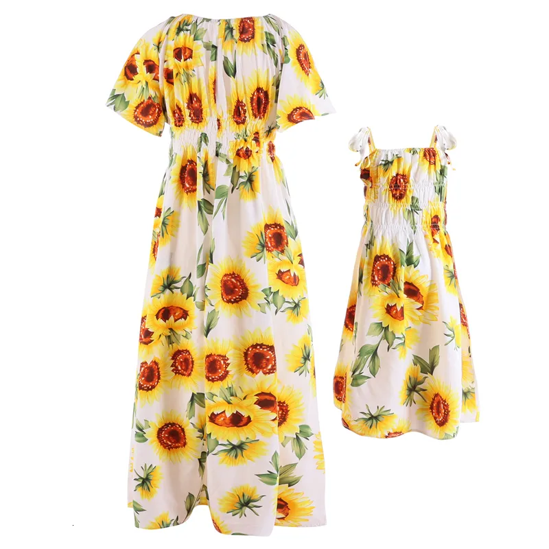 Mommy and me sunflower dresses online