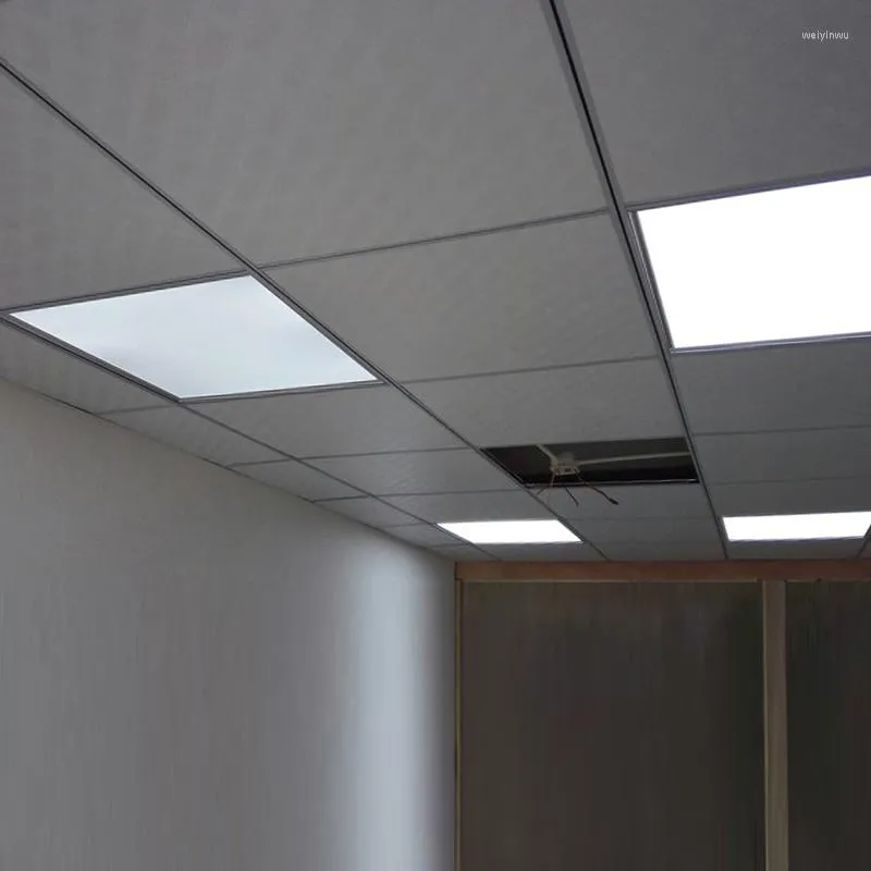 Ceiling Lights Led Panel Office Decoration Flat Gypsum Board Aluminum Gusset Light Embedded Lamp Kitchen