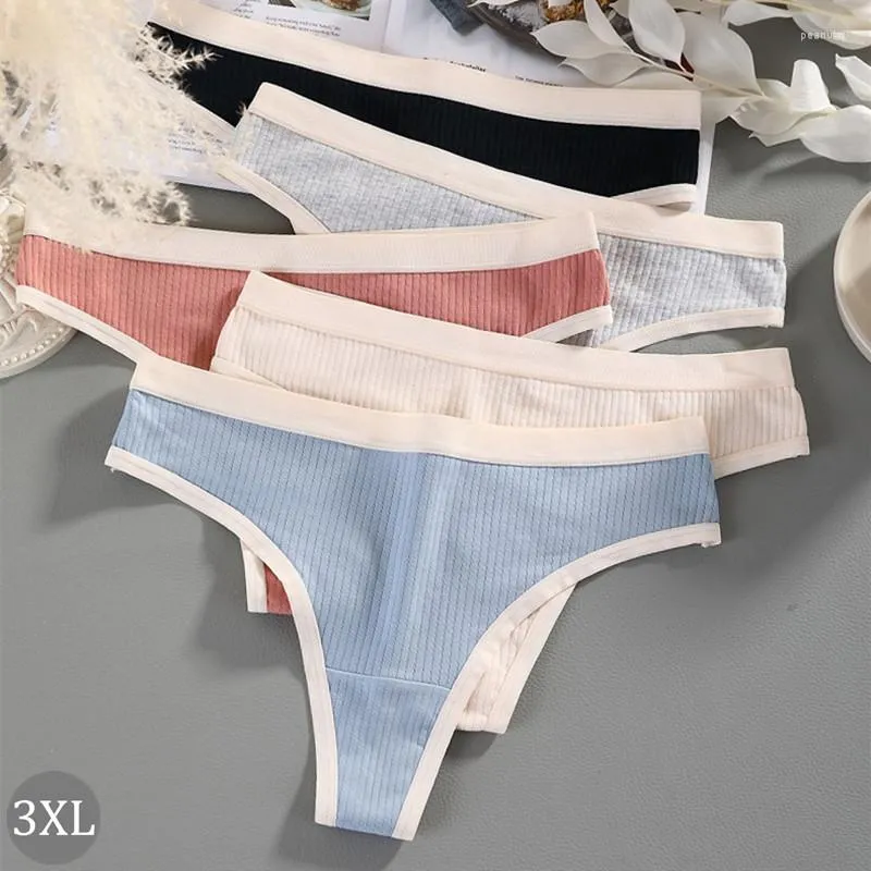 Plus Size Womens Seamless Jin Cotton Thong Sexy Threaded Sports Cotton  Thong Underwear From Peanutoil, $4.77