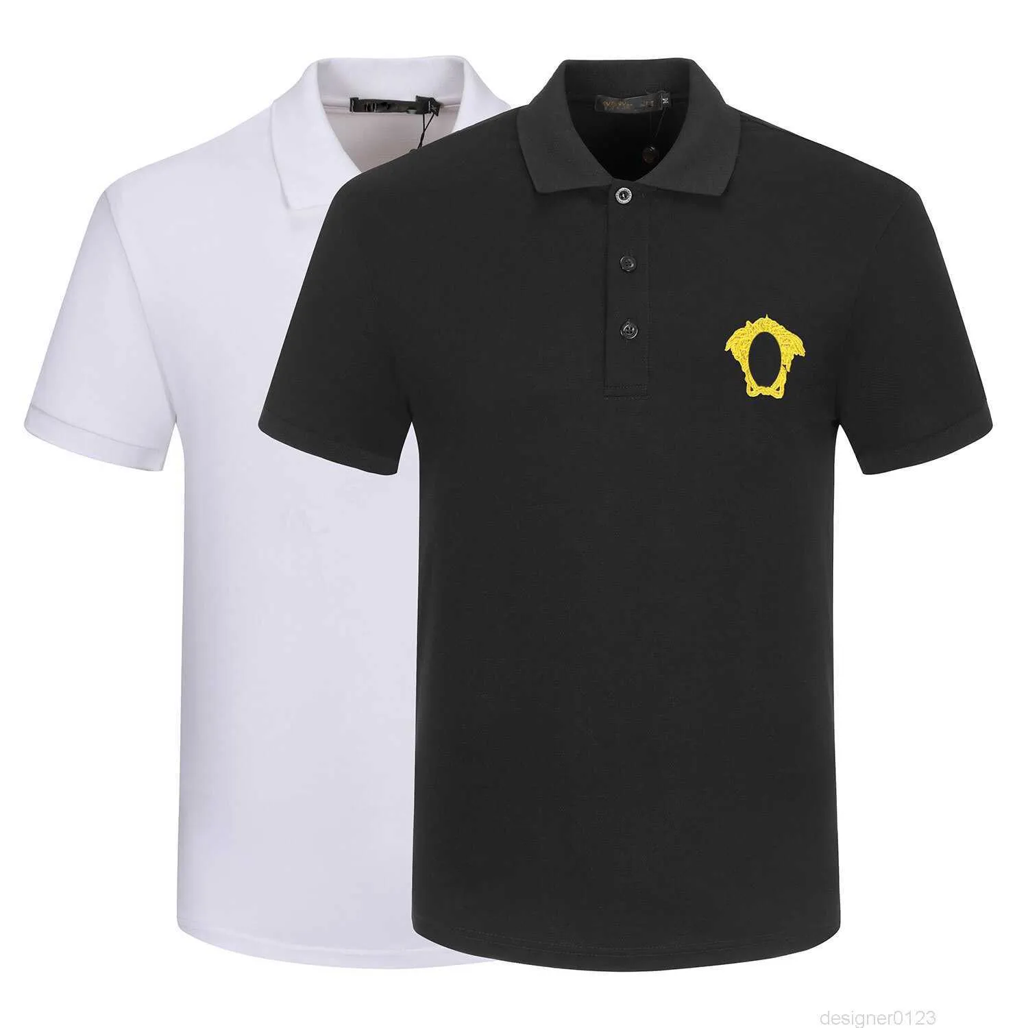 Mens Polo Shirt Designer Man Fashion Horse T Shirts Casual Men