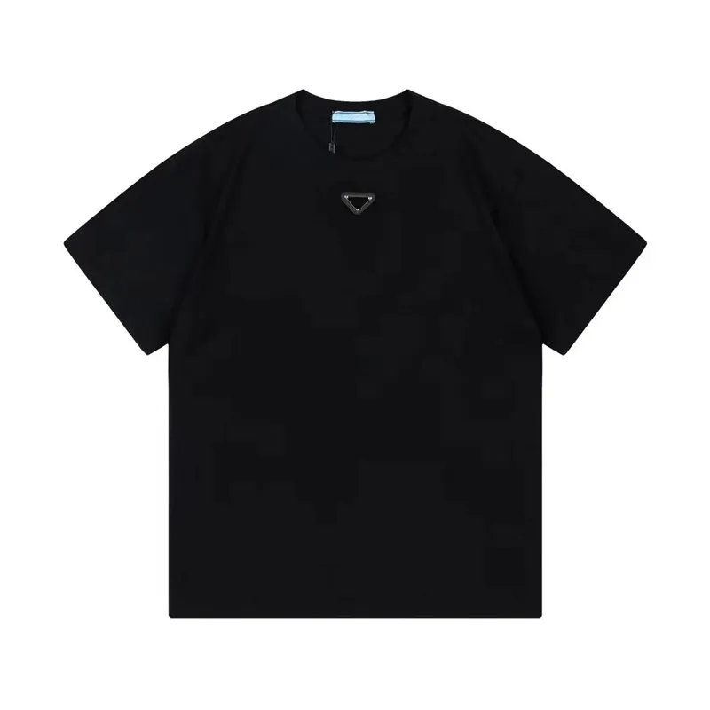 Luxury Designer Unisex Crew Neck T Shirt Loose Fit Casual Top In Short ...