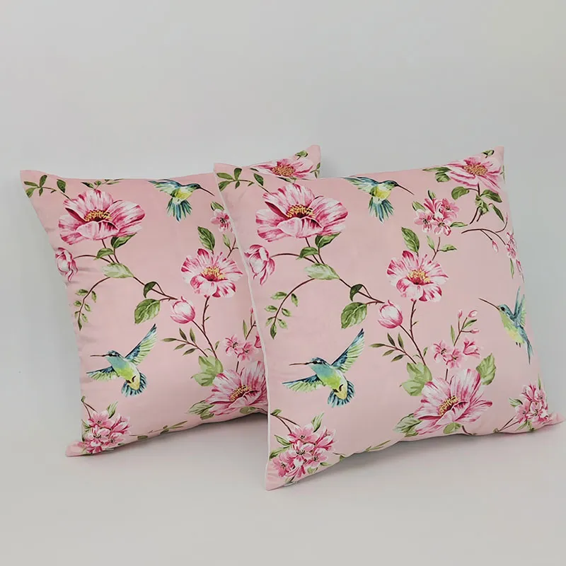Designer Cushion cover, printed 100%polyester Dutchwool white, without cushion core,for living room ZY230511001PPV