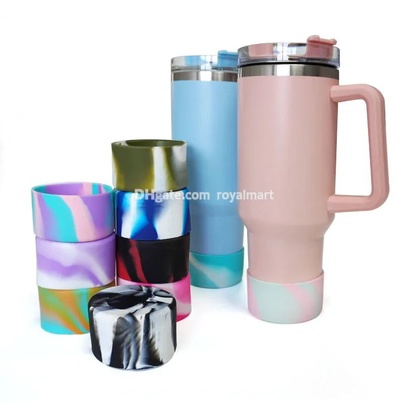 7.5cm Silicone Boot Bottom Sleeve Cover for Stanley 40oz Tumbler