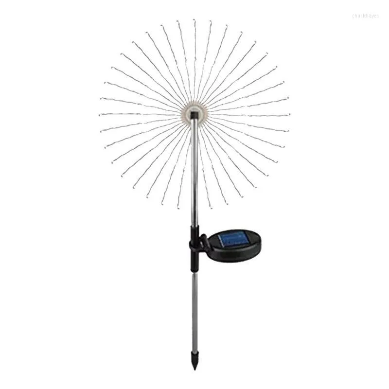 Vuurwerk Zonne -lichten Outdoor LED Koperdraad Waterdichte tuin Vuurwerk Lamp Decoratief voor Decor