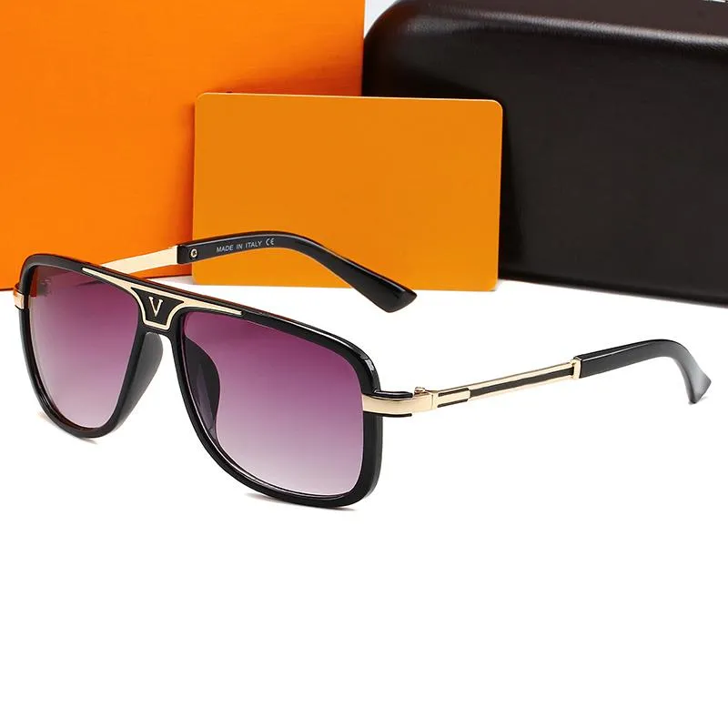 Designer Sunglass Shades Fashion Zonnebril Dames Heren Zonnebril Print Goggle Adumbral 4 Kleur Optie Brillen