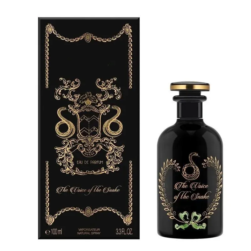 Luxury perfume 100ml 3.3oz Voice of The Snake Eau De Parfum Mens Cologne Fragrancehigh quality fast ship