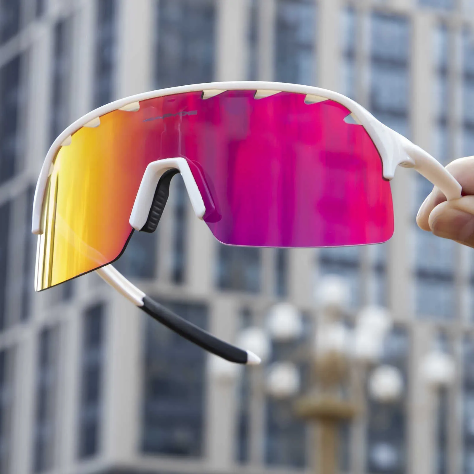 KAPVOE Gafas de ciclismo para bicicleta de montaña, gafas de sol  polarizadas MTB, bicicleta deportiva para hombres y mujeres