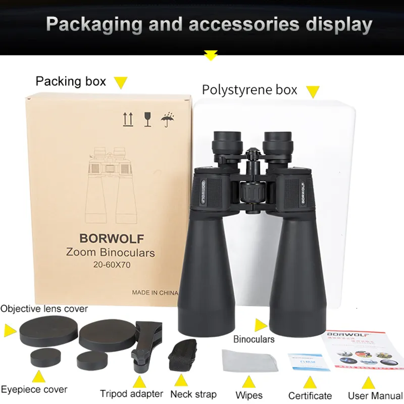 Borwolf binoculars deals