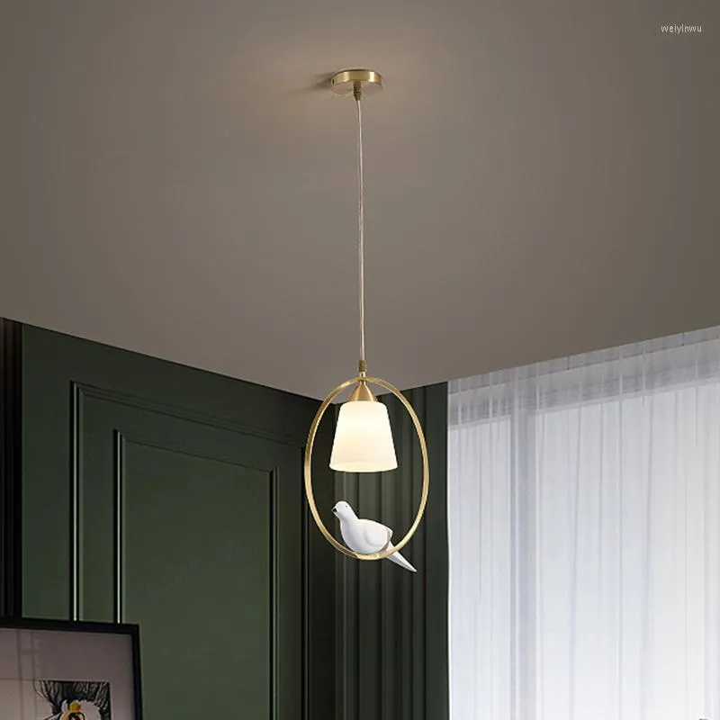 Kroonluchters Modern Echte koperen LED Kroonluchter plafondlamp woonkamer huisdecoratie verlichtingsarmatuur slaapkamer keuken eetgelegenheid verlichting