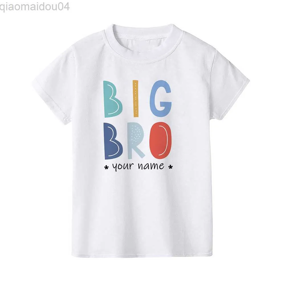 Personalized big brother shirts for hot sale toddlers