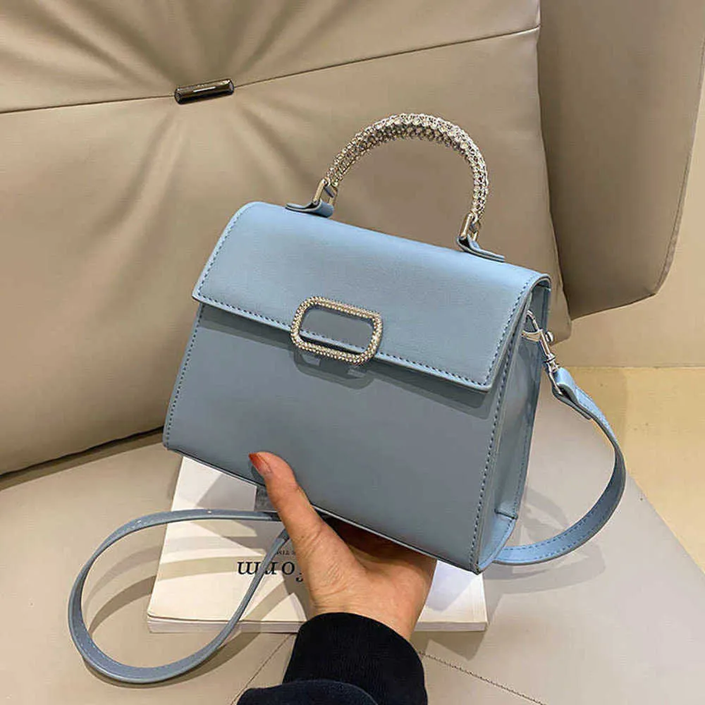 Designer Bag donna Solid Diamond maniglia borse a tracolla casual tote Texture Oblique Cross Western lady luxurys handBag 230420