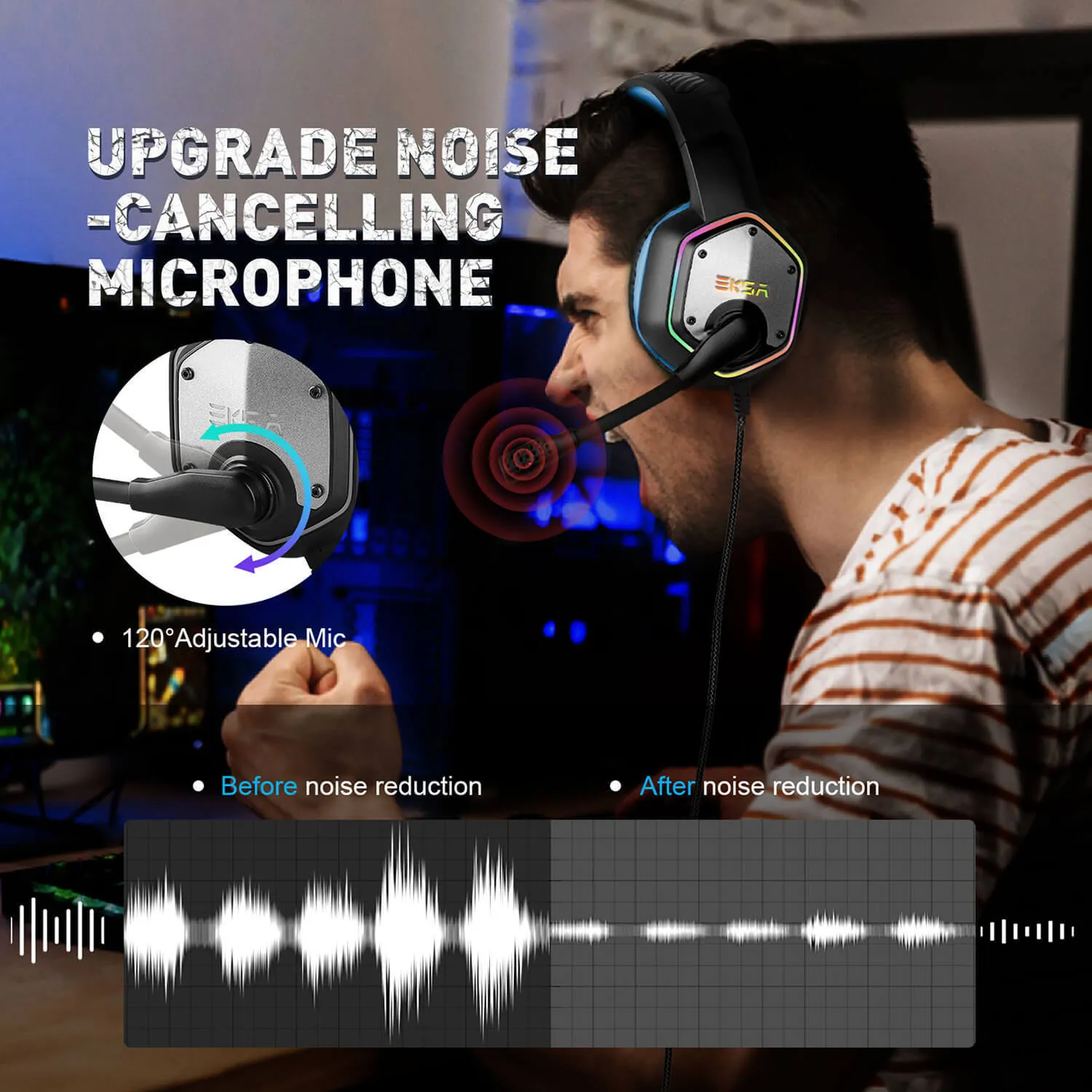 Noise canceling mikrofon hot sale
