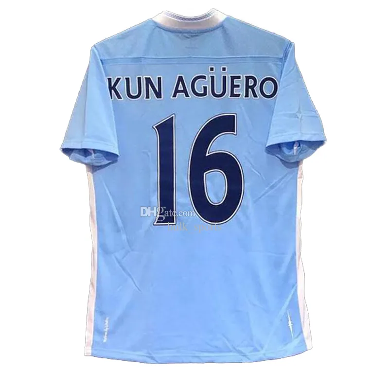 Haaland Kun Aguero 93 94 Retro Soccer Jerseys 1981 82 89 91 96 97