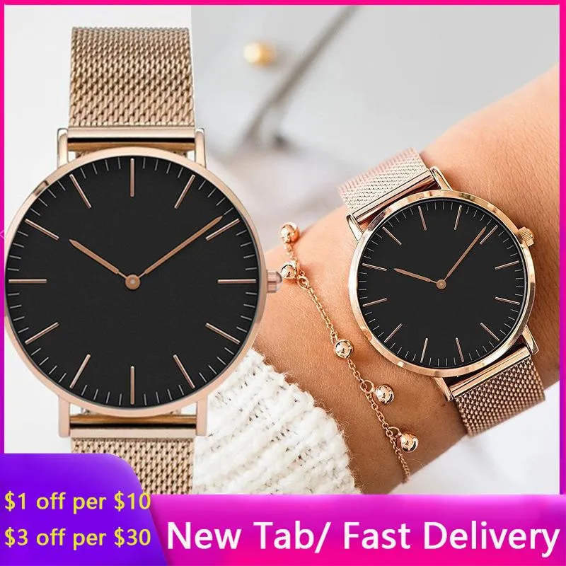 Wristwatches Customer Luxury Rose Gold Watch Women Bracelet Watches Top Brand Ladies Casual Quartz Steel Women's Wristwatch RelogioWrist