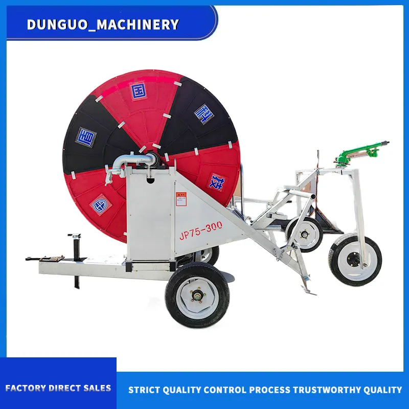 wholesale Advanced type JP975 Automatic reel irrigation machine equipment  Capstan sprinkler