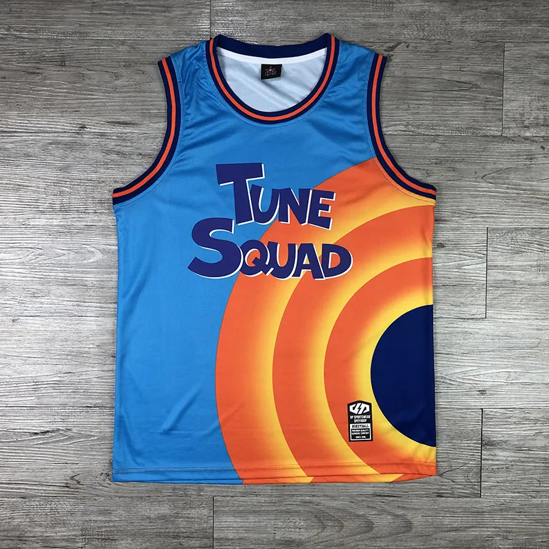 Custom tune squad jersey sales