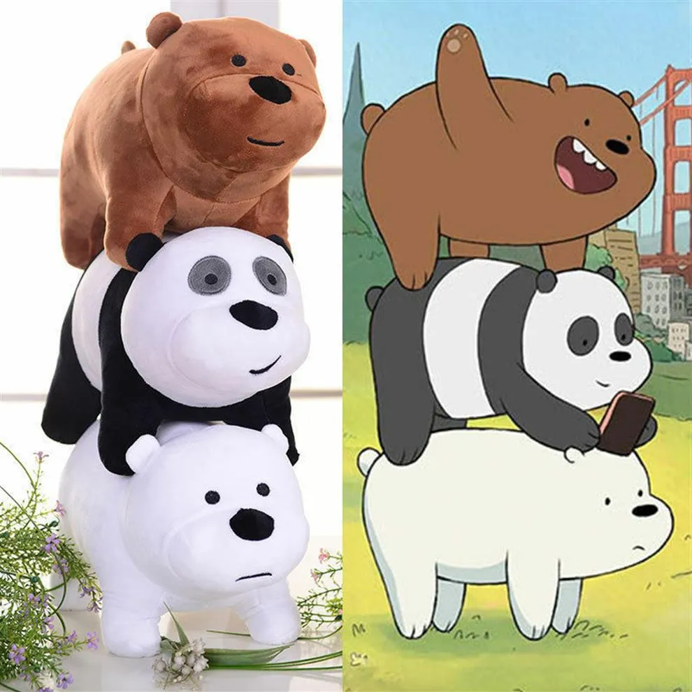 We bare bears plush set hotsell