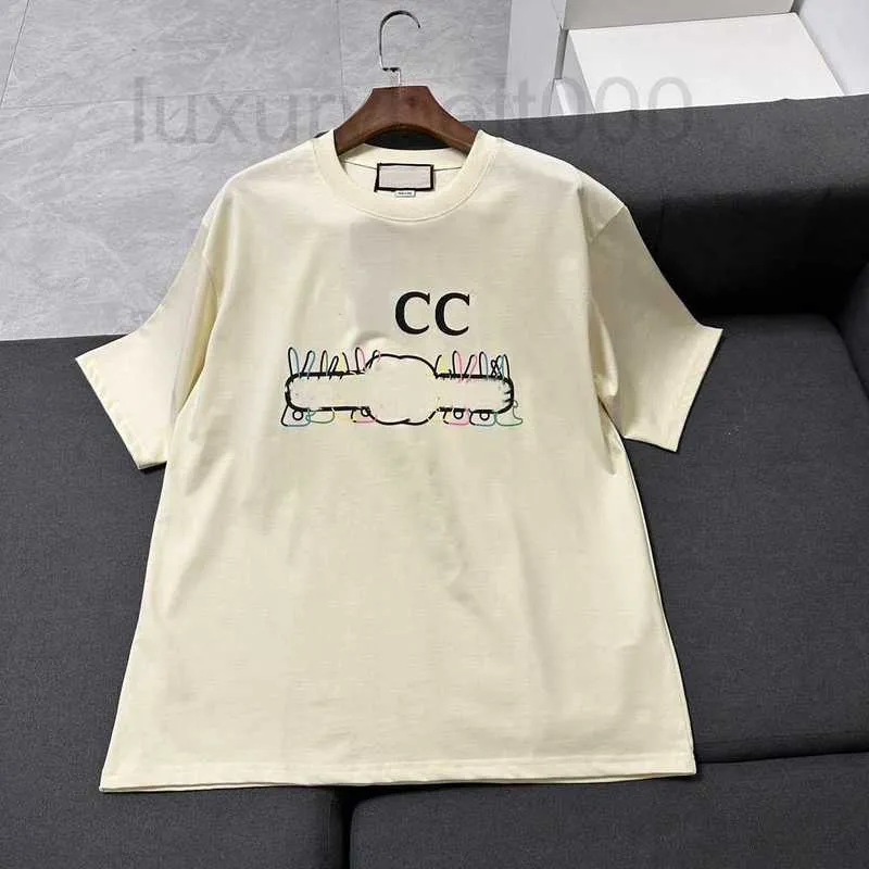 Men's T-Shirts Designer Luxury summer T-shirt Women's fous brand letter printing fashion short-sleeved POLO shirt DOM2