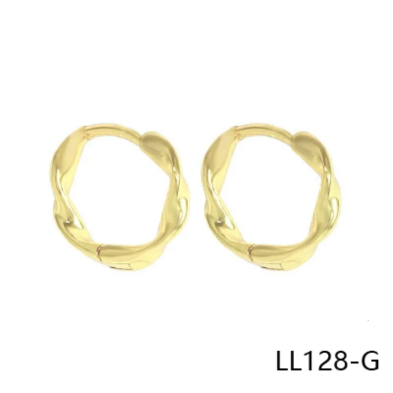 Hoop Huggie Design earrings studs elegant fashion women jewelry girl gifts nice LL128 230517