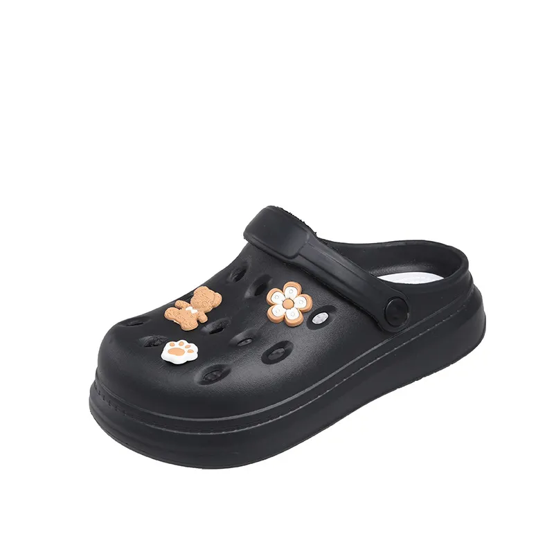 Sandalen zomergat schoenen damesplatform non-slip comfortabele verpleegkundigen sandalen buitenzak hoofd stap gevoel slippers HA6332-3-06